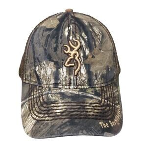 The Best There Is Strapback Trucker Hat Multicolor One Size Adjustable Browning